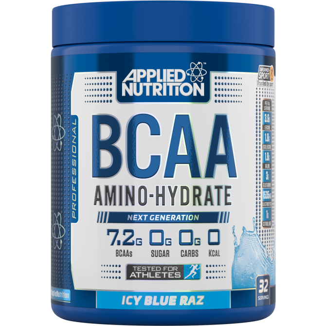 Applied Nutrition BCAA Amino Hydrate Icy Blue Raz 450g
