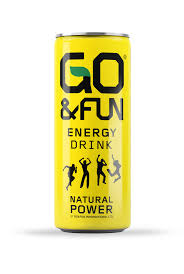 Go and Fun Energy can Ginger 250ml