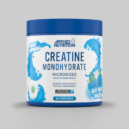 Applied Nutrition Creatine Monohydrate Icy Blue Raz 250g