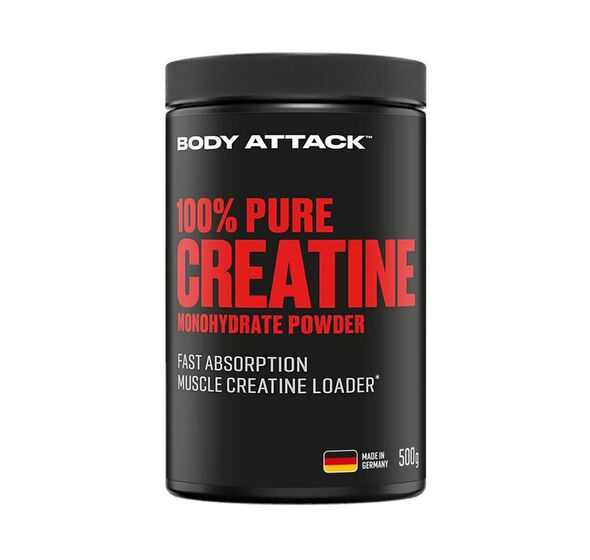 Body Attack 100% Pure Creatine Monohydrate 500g