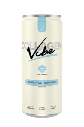 Nano Supps Vibe Collagen Drink Pineapple Coconut 330mL