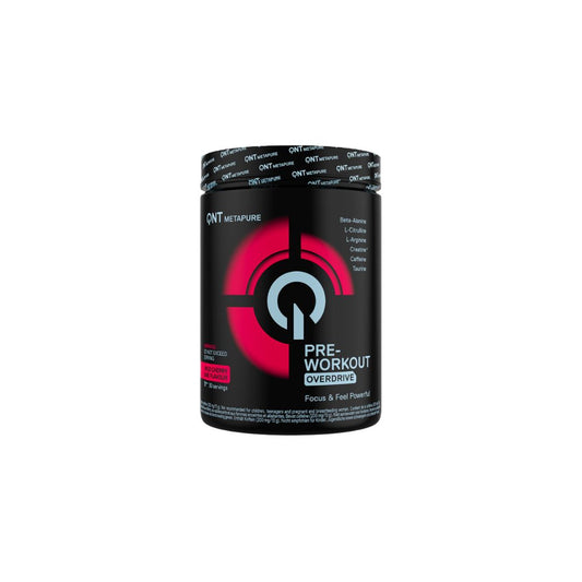 QNT Pre-Workout Overdrive Wild Cherry Lime 390g