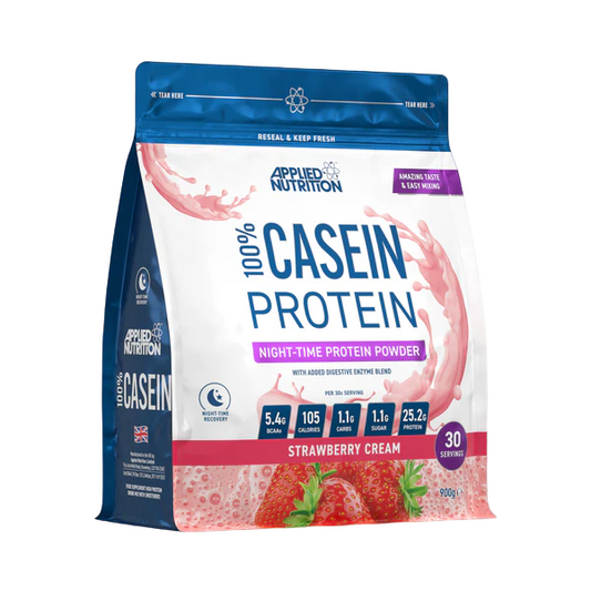 Applied Nutrition Casein Protein Strawberry Cream 900g