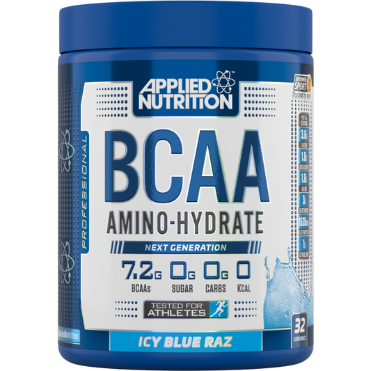 Applied Nutrition BCAA Amino Hydrate Icy Blue Raz 450g