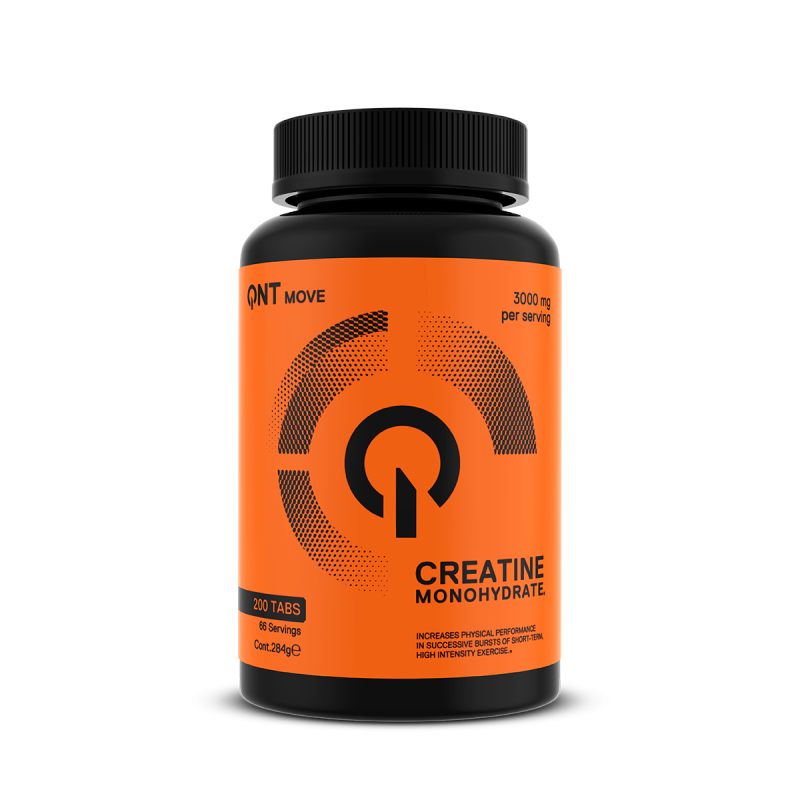 QNT Creatine Monohydrate Tablets 200 Tabs