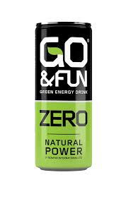 Go and Fun Energy can Green Zero 250ml