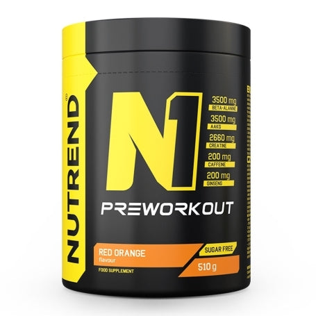 N1 PreWorkout Red Orange 510g