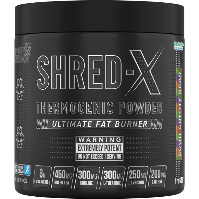Applied Nutrition Shred X Powder Sour Gummy Bears 300g