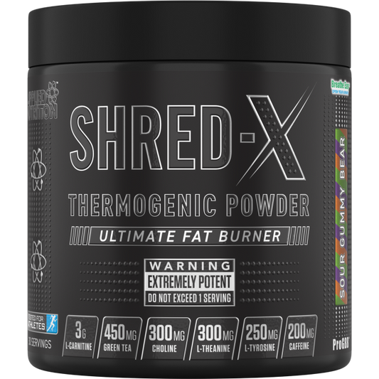 Applied Nutrition Shred X Powder Sour Gummy Bears 300g